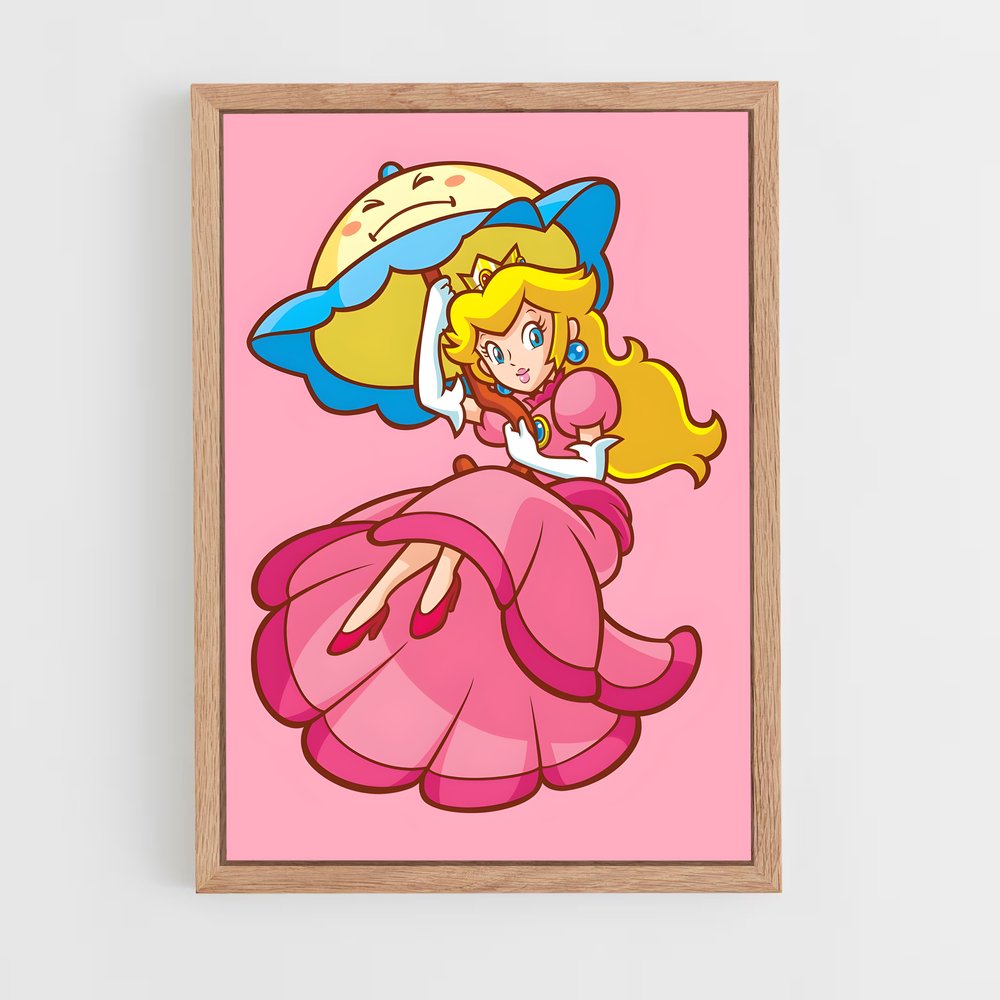 Poster Princess Peach's Dream – affiche Mario (vue 4)